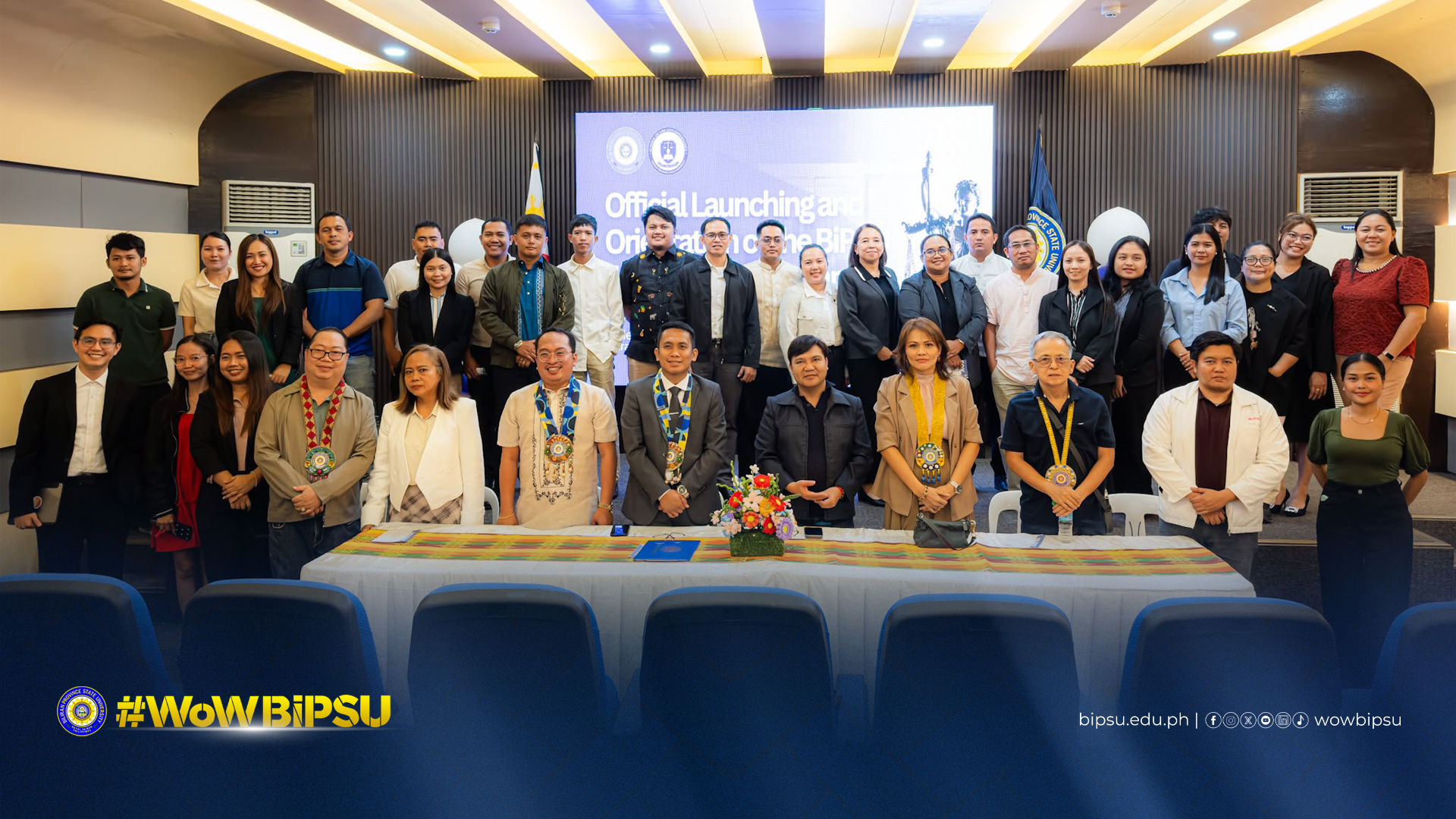 BiPSU faculty and institutional leaders at the inauguration of the university’s Juris Doctor programme